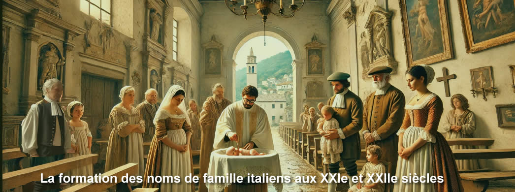 Origines des noms de famille italiens