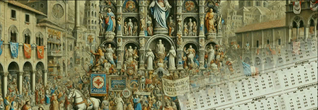 Les noms de famille italiens liés au calendrier