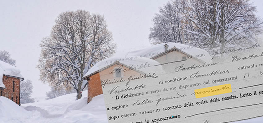 Snow and Birth Records in the 19th Century